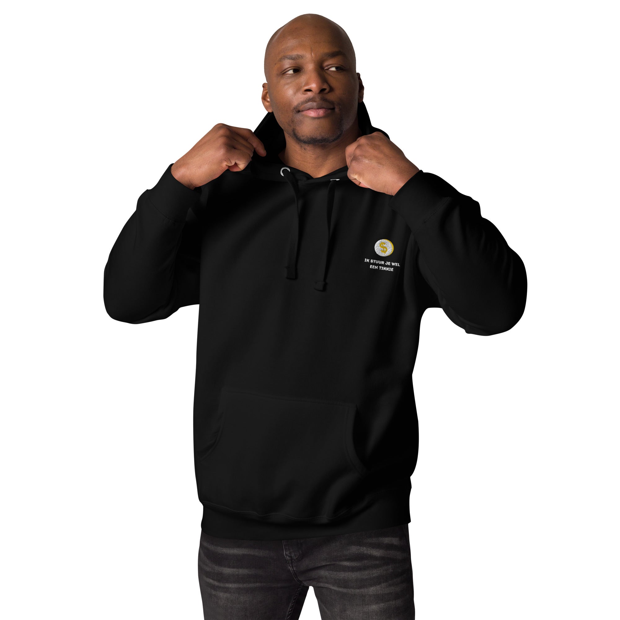 Ik stuur je wel een betaalverzoek - Premium Unisex Hoodie - DutchValues