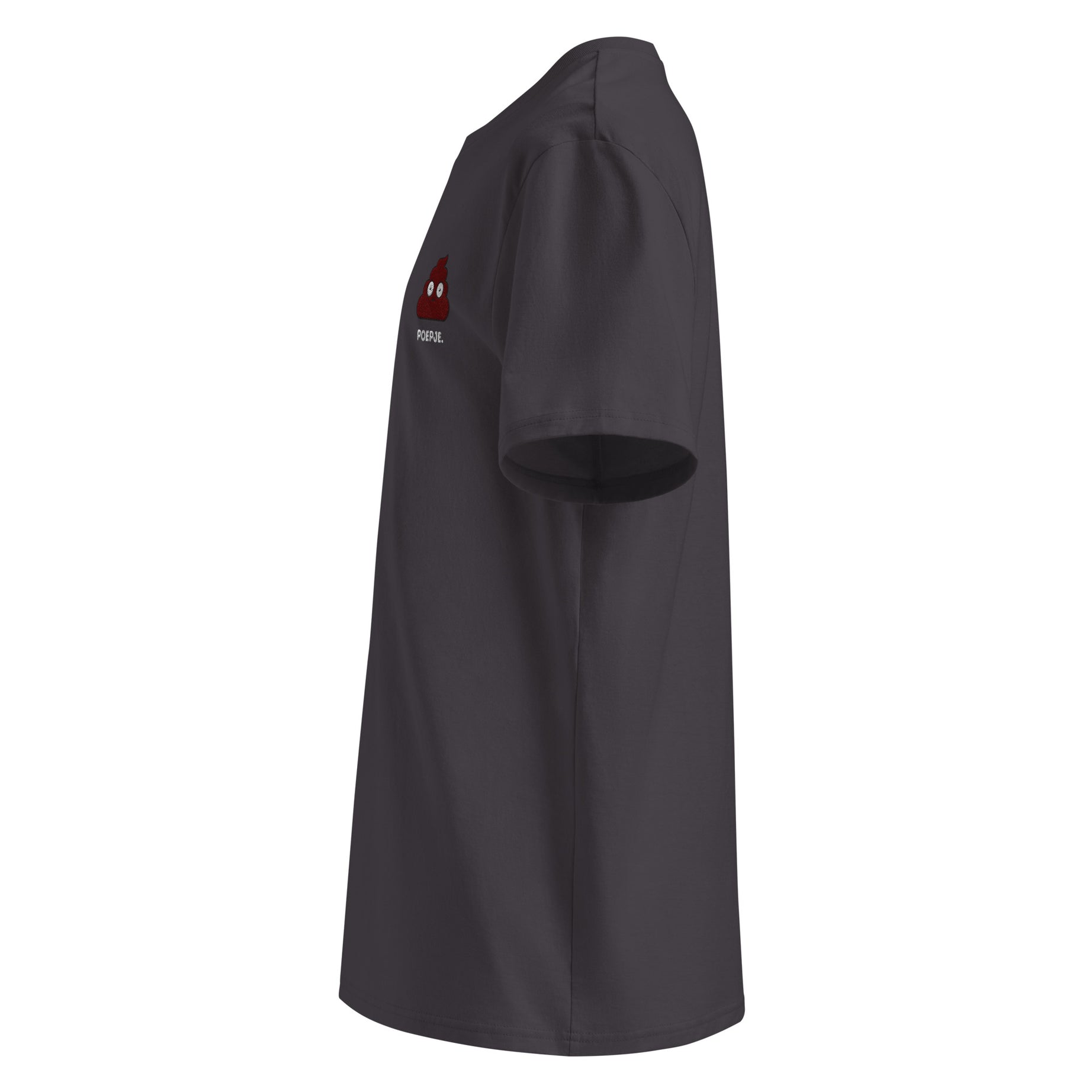 Poepje - Unisex T-shirt van biologisch katoen - Donkere kleuren - DutchValues