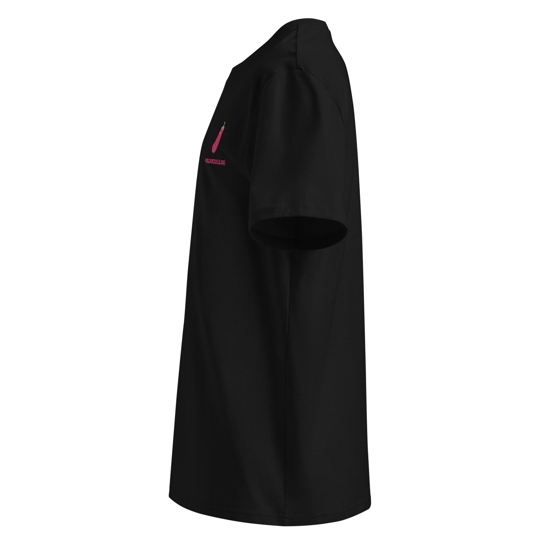 Vrijgezel(lig) - Unisex T-shirt van biologisch katoen - Donkere kleuren - DutchValues