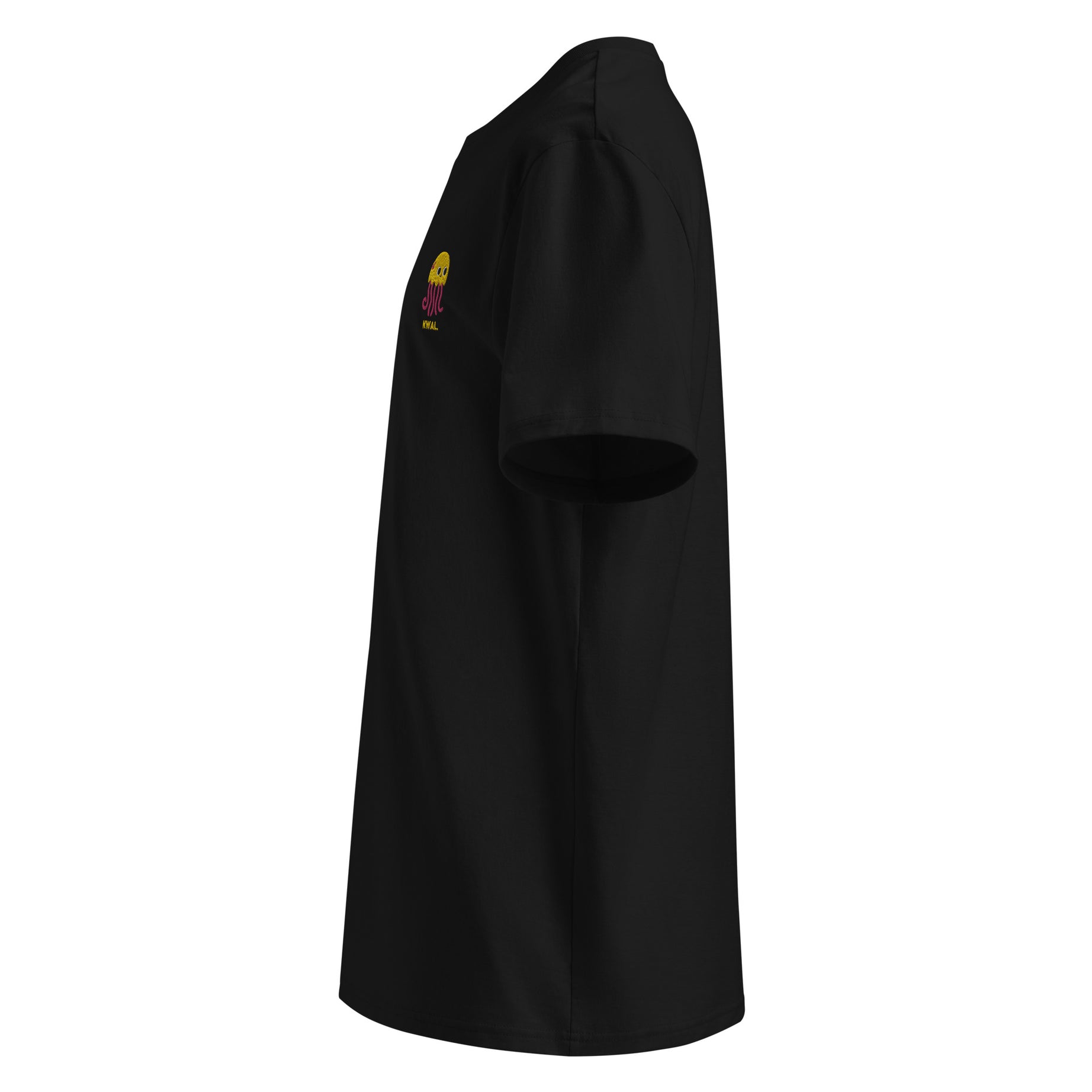 Kwal - Unisex T-shirt van biologisch katoen - Donker