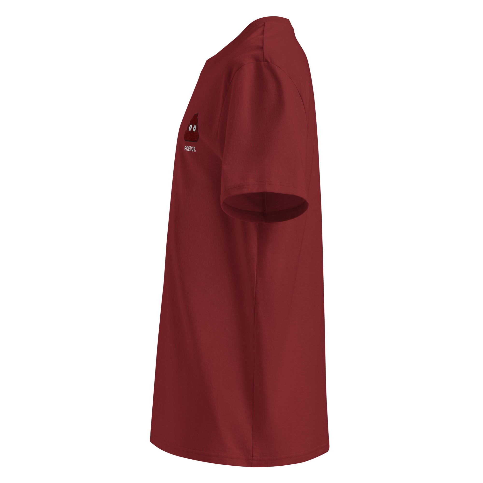 Poepje - Unisex T-shirt van biologisch katoen - Donkere kleuren - DutchValues