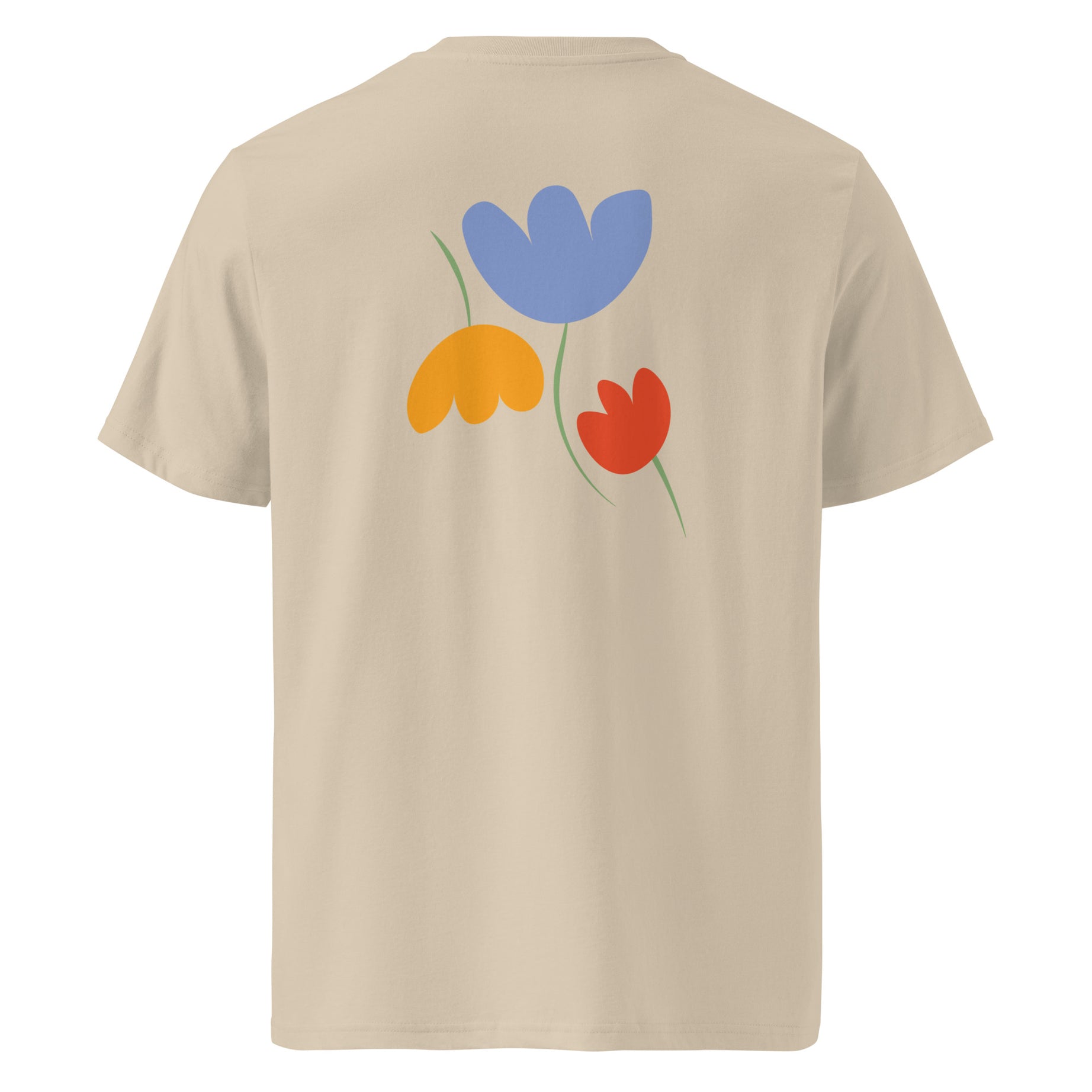 Unisex T-shirt - Tulpen - Biologisch katoen