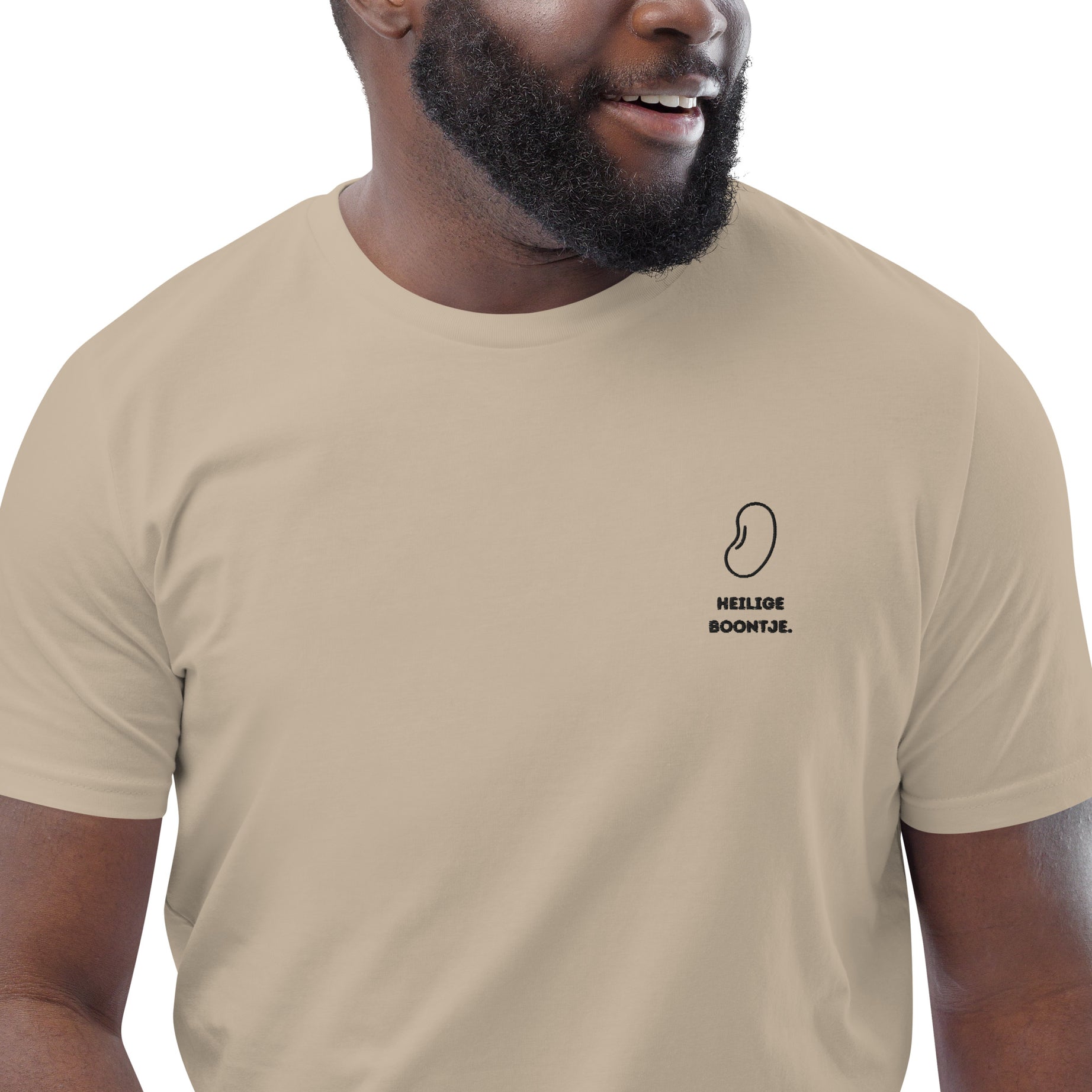 Heilige boontje - Unisex T-shirt van biologisch katoen - Lichte kleuren - DutchValues