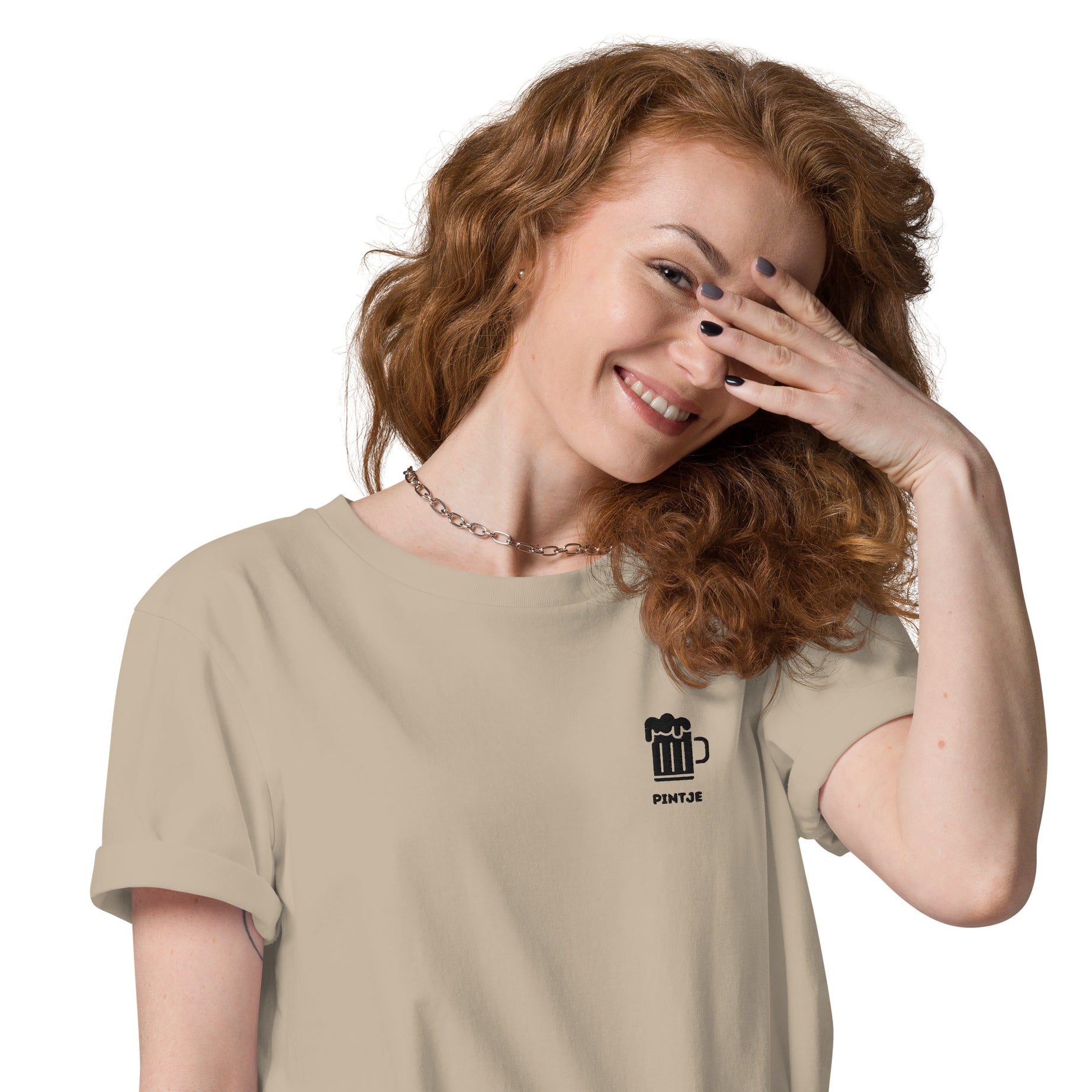 Ik wil bier - Unisex T-shirt van biologisch katoen - DutchValues