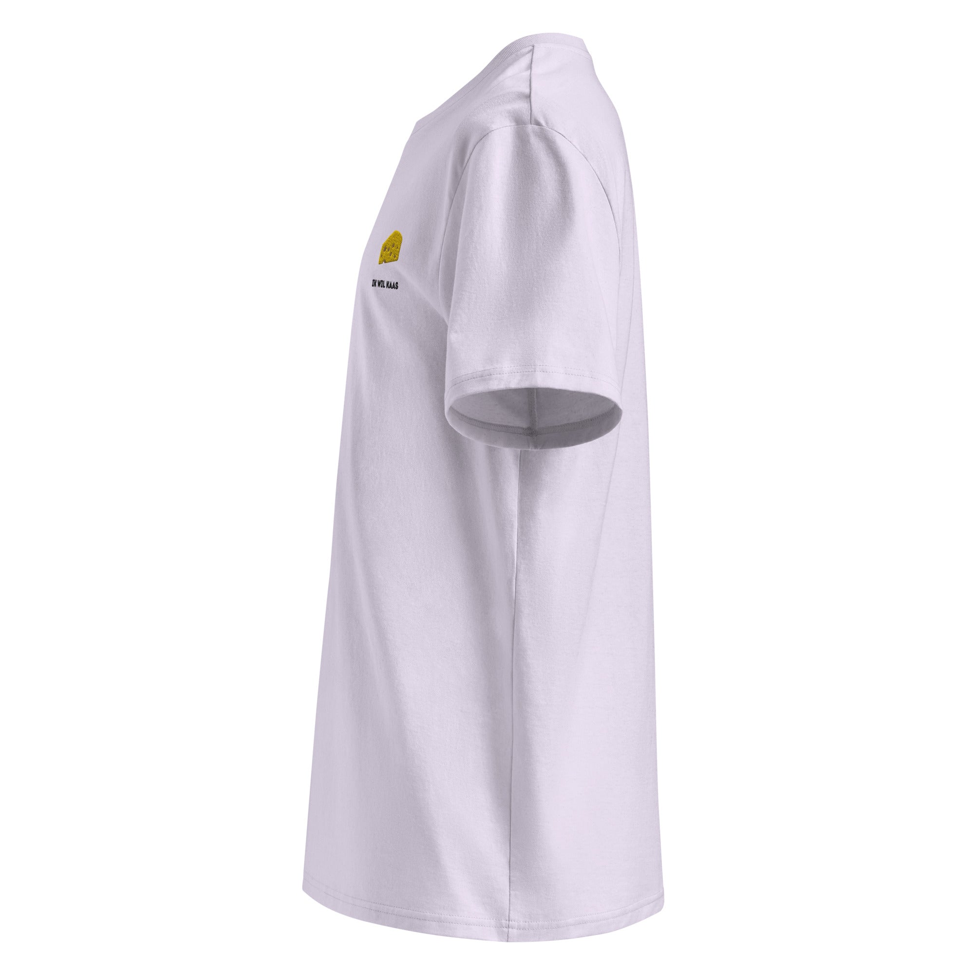 Ik wil kaas - Unisex T-shirt van biologisch katoen - Lichte kleuren - DutchValues