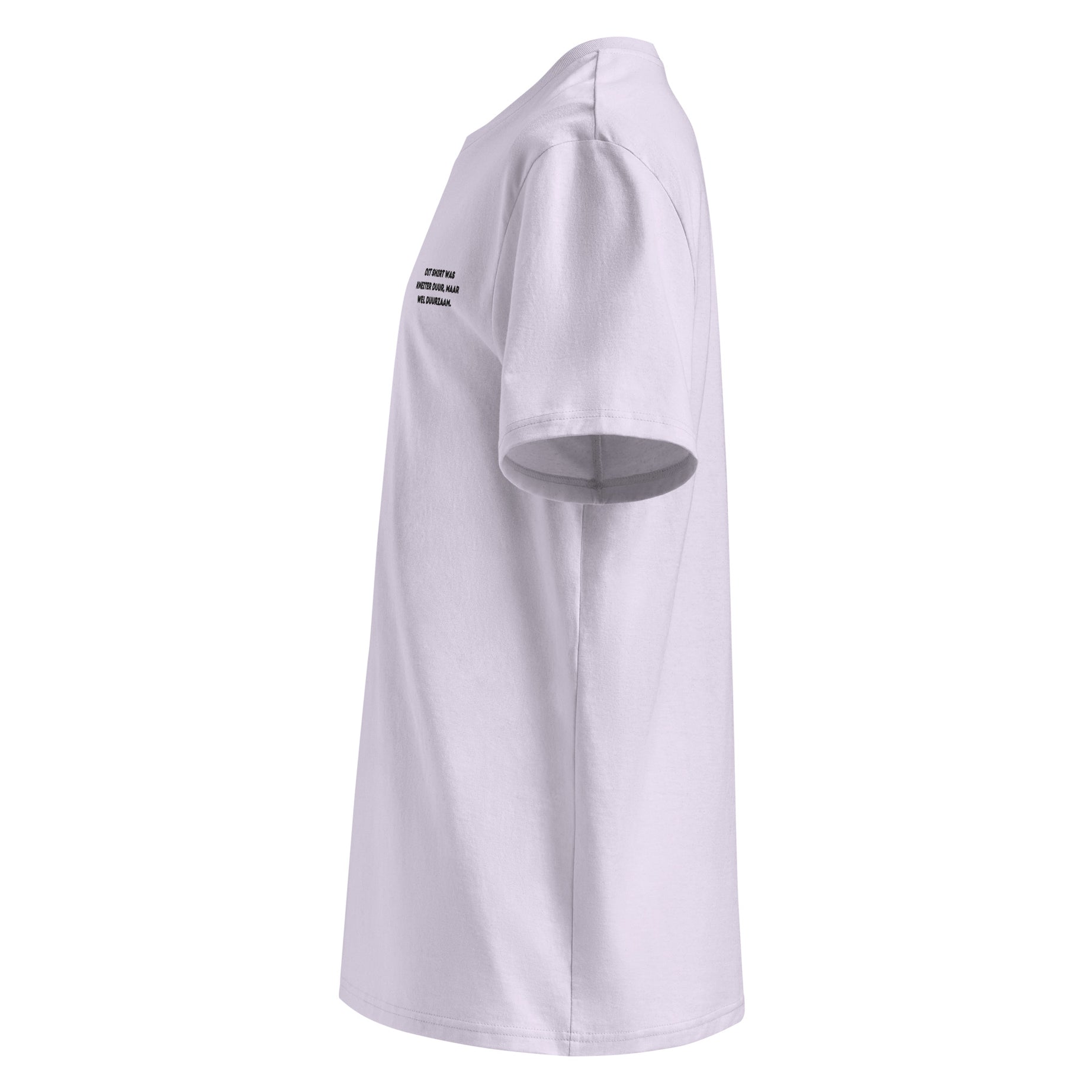 Dit shirt was duur - Unisex T-shirt - Biologisch katoen - DutchValues