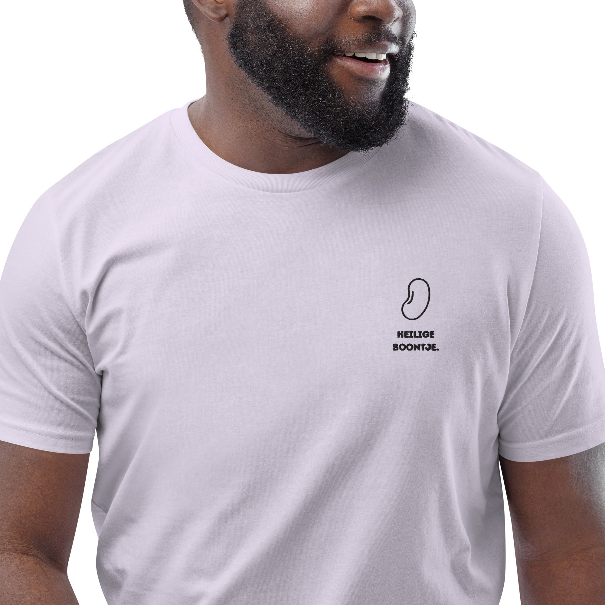 Heilige boontje - Unisex T-shirt van biologisch katoen - Lichte kleuren - DutchValues